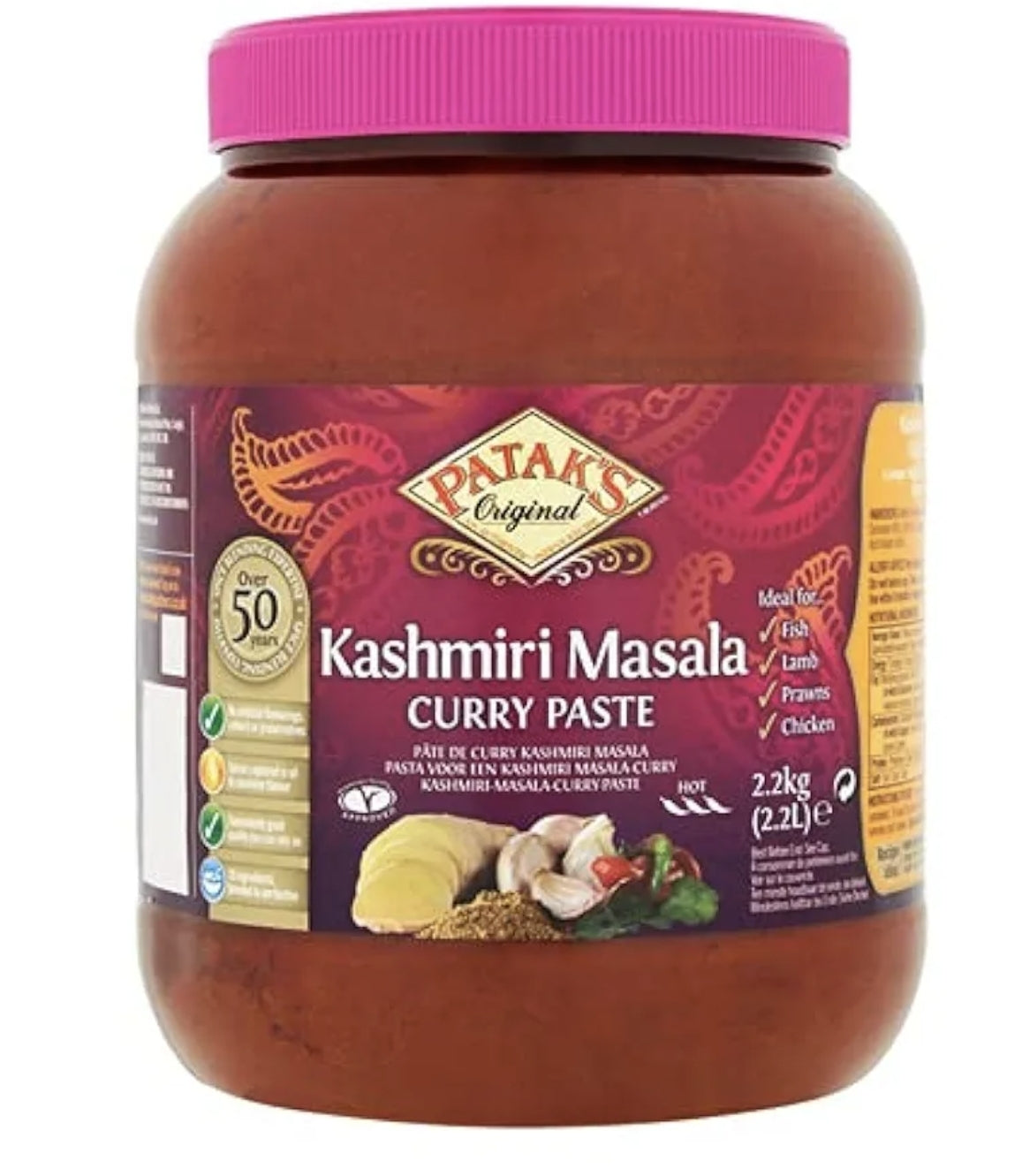Pataks Kashmiri Masala Paste 2.3ltr
