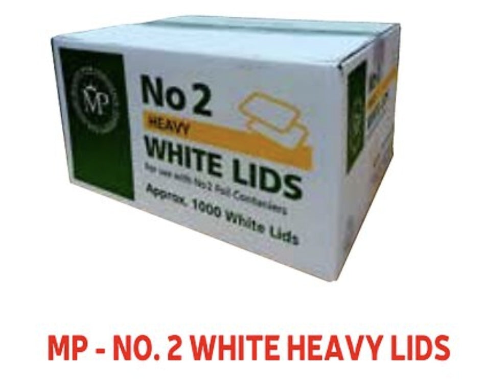 No 2 Heavy Duty Lids 1000 Pcs - MP