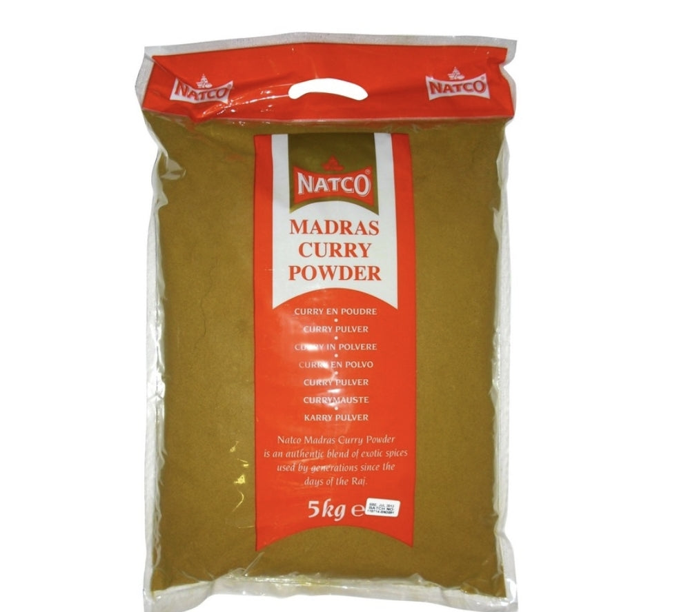 Madras Curry Powder 5kg Natco