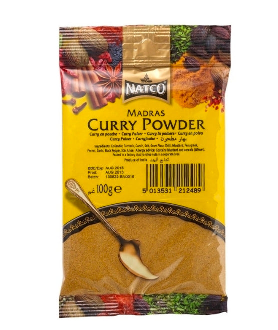 Madras Curry Powder 100g Natco