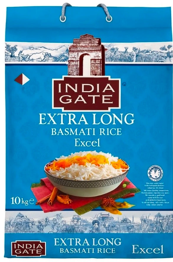 India Gate Extra Long Basmati Rice 10kg
