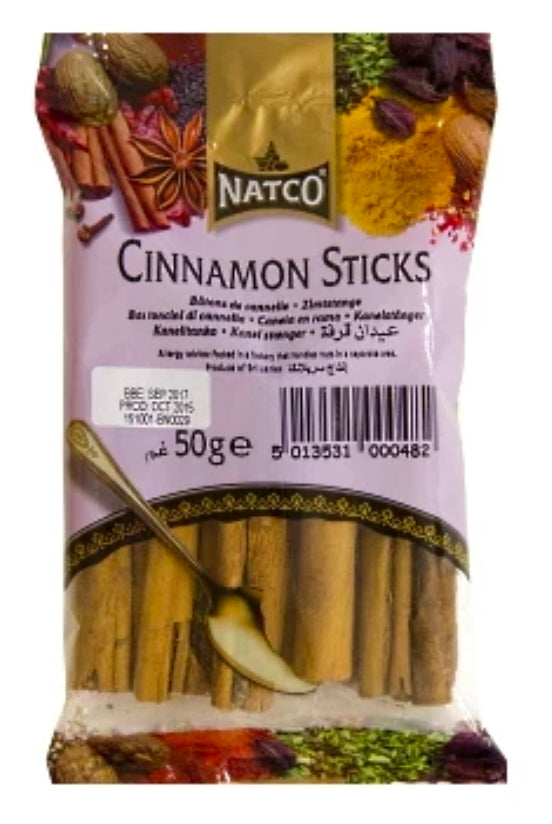 Cinnamon Sticks 50g Natco