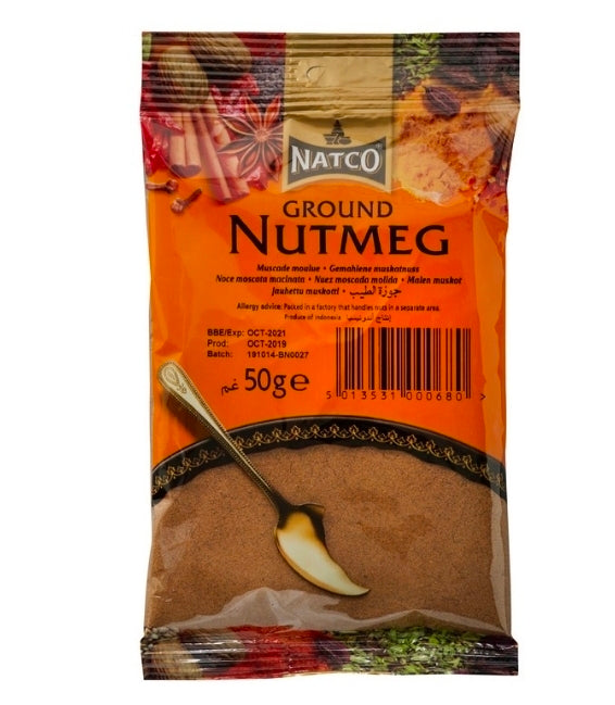 Nutmeg Ground 50g Natco