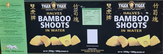 Bamboo Shoots Halves 6x2950g TT