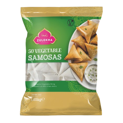 Vegetable Samosas (Pack of 50)