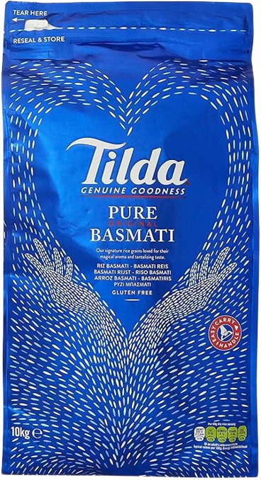 Tilda Basmati Rice 10 kg