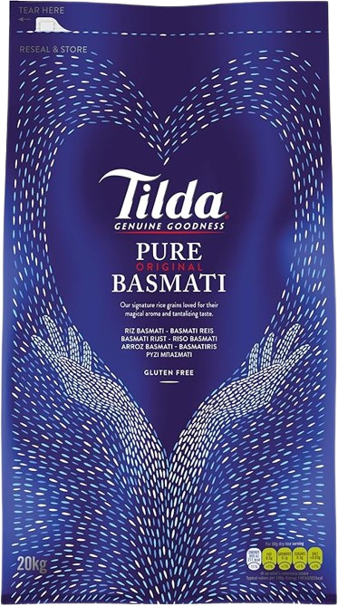 Tilda Basmati Rice 20 kg