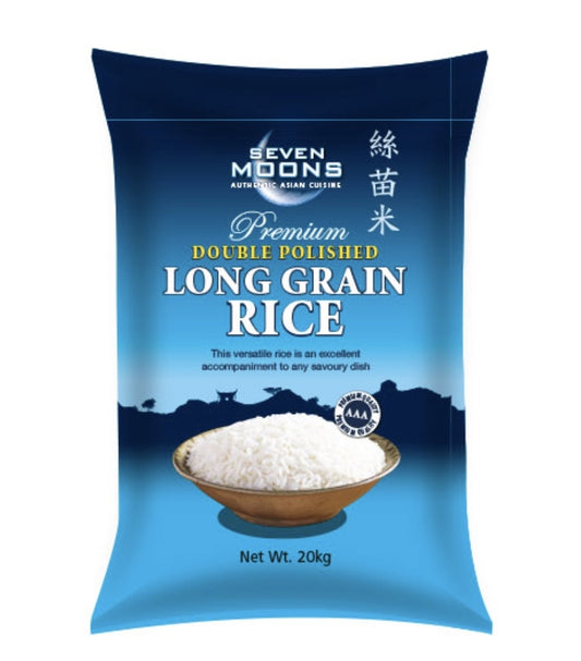 7 Moon Long Grain Rice 20kg
