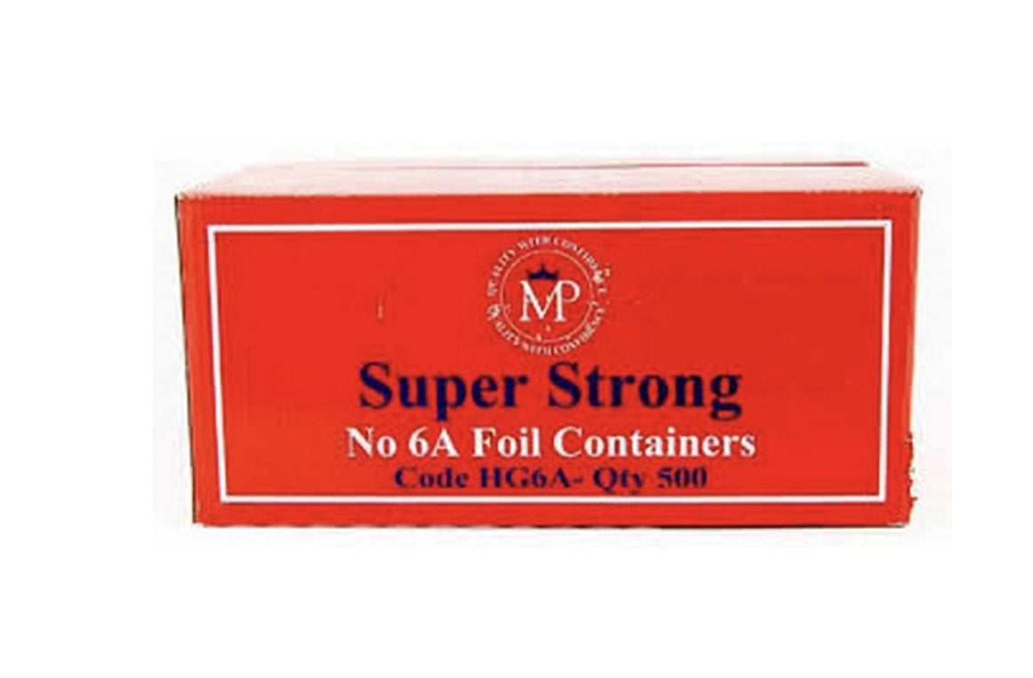 No.6A Foil Containers 500 Pcs - MP