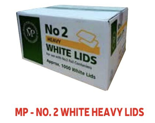 No 2 Heavy Duty Lids 1000 Pcs - MP