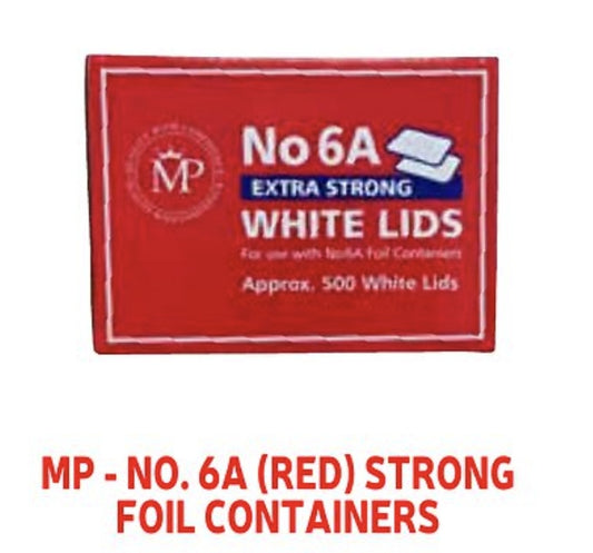 No 6A Heavy duty Lids 500 Pcs - MP