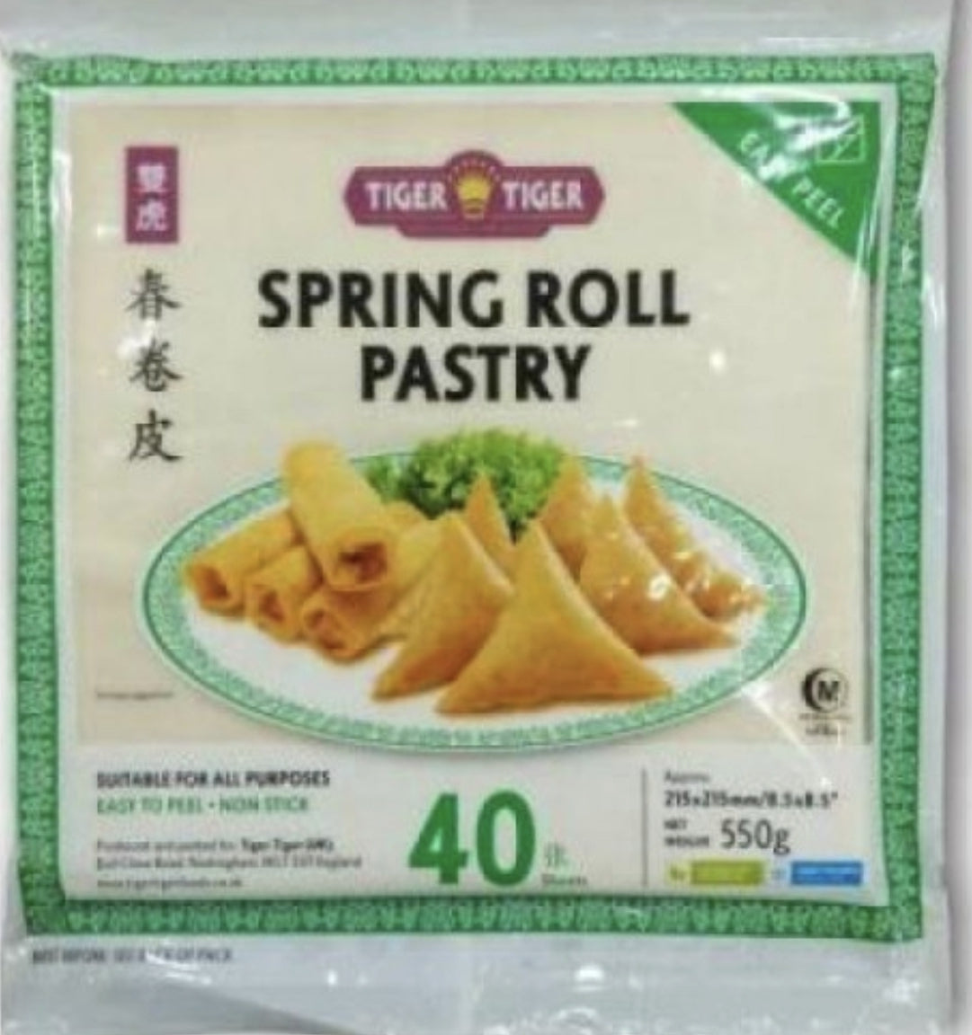Spring Roll Pastry Sheets 8.5" 20x550g
