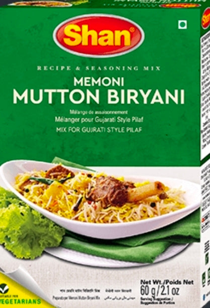 Memoni Mutton Biryani 60g Shan