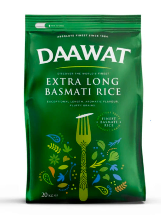 Daawat Extra Long Basmati Rice 20kg