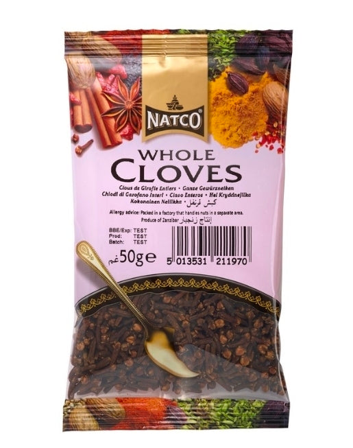 Cloves Whole 50g Natco