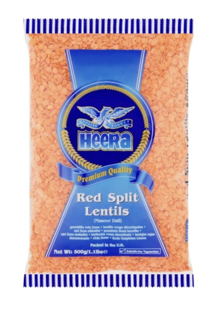 Red Split Lentils 6x2kg