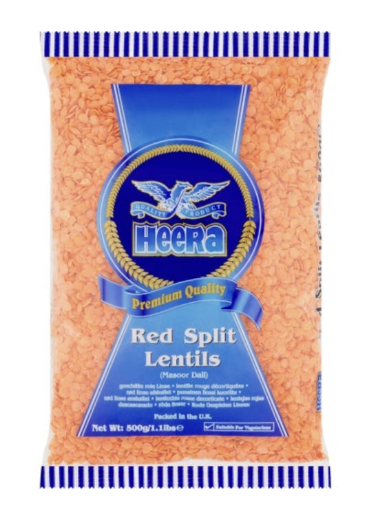 Red Split Lentils 6x2kg