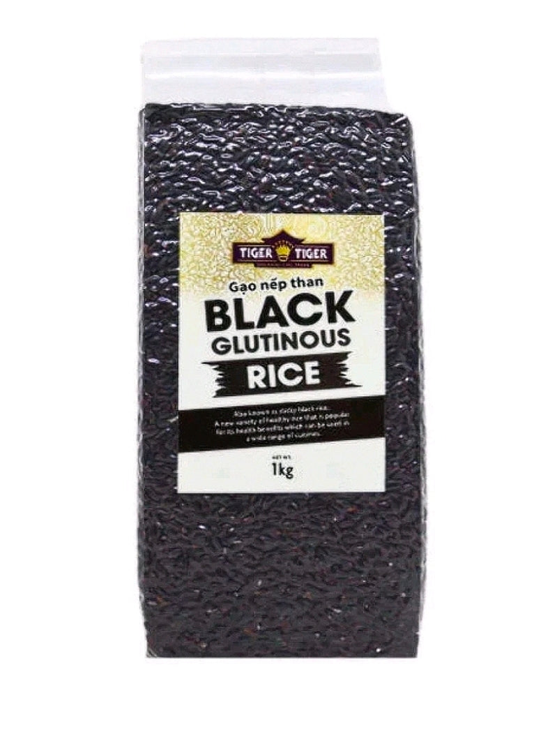 Black Glutinous Rice 1kg Tiger Tiger