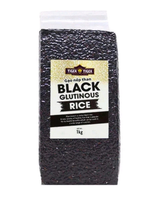 Black Glutinous Rice 1kg Tiger Tiger