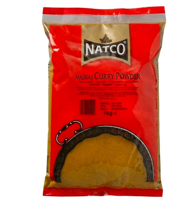 Madras Curry Powder 1kg Natco