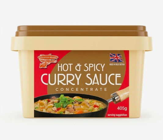 Hot & Spicy Curry Sauce 405g Goldfish